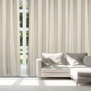 Κουρτίνα (140x270) Με Τρουκς Das Home 2239 Ecru