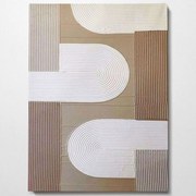 Πίνακας Καμβάς 3D 112RGN1120 70x100cm Multi Wallity Κάθετοι Ξύλο, Καμβάς