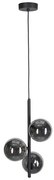 Κρεμαστό Φωτιστικό Οροφής 3xG9 6W IP20 Estera TK Lighting-5767-Μαύρο 5767