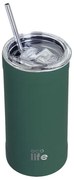 Ecolife Θερμός - Ποτήρι Για Καφέ Ανοξείδωτο 500ml Teal Green 33-BO-4128