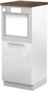 Επιδαπέδιο ντουλάπι φούρνου ψηλό Raval K14-60-1KR-Λευκό γυαλιστερό