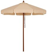 ΟΜΠΡΕΛΑ ΕΠΑΓΓΕΛΜΑΤΙΚΗ WALLER Φ2.30X2,50Y ΜΕ ΞΥΛΙΝΟ ΣΚΕΛΕΤΟ HM6021 ΜΠΕΖ