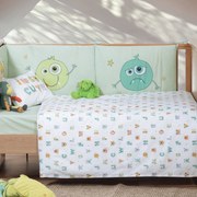 Σεντόνια Κούνιας (Σετ) Nef-Nef Homeware Alphabet Monster
