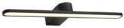 Φωτιστικό Επίτοιχο Aca PN11LEDW50BK PHOEBE Μαύρο Ματ (Black Mat) 3000K
