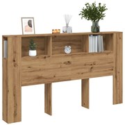 Κεφαλάρι Με Αποθηκευτικό Χώρο 180x18,5x102,5 εκ. Επεξ. Ξύλο