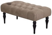 Σκαμπό Missus 209FLF1285 92x48x43cm Brown-Black