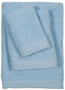 Πετσέτες Μπάνιου (Σετ 3τμχ) Das Home Best Line 0586 Ciel 480gsm