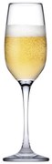 AMBER CHAMPAGNE 200CC H: 22.8 D: 6.6 P/672 GB6.OB24. (smA) ΣΕΤ 6 τμχ - Espiel