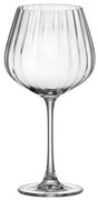 Ποτήρι Κράσιου Κολωνάτο Burgunder Columba Optic CTB1SI81640 640ml Clear Από Κρύσταλλο Βοημίας Crystal