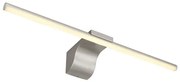 Απλίκα Φωτιστικό Τοίχου LED 10W Νίκελ IP44 620Lm Pepe 41925M Globo Lighting-41925N-Νίκελ Ματ 41925N