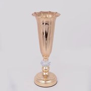 ΒΑΖΟ, ΜΕΤΑΛΛΙΚΟ, ΧΡΥΣΟ, H:34CM