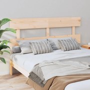 vidaXL Κεφαλάρι Κρεβατιού 154 x 3 x 81 εκ. από Μασίφ Ξύλο Πεύκου