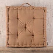 Μαξιλάρα Δαπέδου (50x50x10) Rythmos Kathy Terracotta