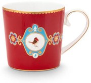 ΚΟΥΠΑ ΜΕ ΧΕΡΟΥΛΙ 150ml PIP STUDIO - LOVE BIRDS MEDALLION RED