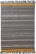 Χαλί Urban Cotton Kilim Amelia Chai Tea Grey-Yellow Royal Carpet 160X230cm