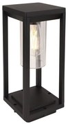 Επιδαπέδιο Φωτιστικό Κολώνα 1xΕ27 IP44 35cm Candela Globo Lighting-3135S1-Μαύρο 3135S1