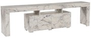 Έπιπλο Τηλεόρασης Enclave 241NRD1318 180x31,3x50cm Marble Effect White