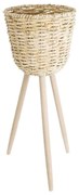 Κασπώ Δαπέδου Limnos 20582 Φ26x66cm Beige GloboStar Grass