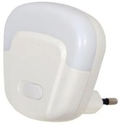 Φωτιστικό Νυκτός LED 1W με Διακόπτη Λευκό 30-002605 ELECTROPACK-30-002605-Λευκό 30-002605