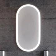 Καθρέπτης μπάνιου MASAL 42 Led Λευκό Ματ 42x80 εκ. 42x4x80 εκ.