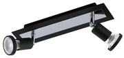 Φωτιστικό Σποτ Led 94964 Black Sarria Eglo Μέταλλο