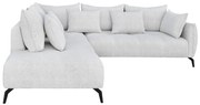 MATIS Γωνιακός καναπές Casablanca Δεξιάς φοράς Λευκό 275x222x90εκ. MATISMM3041418