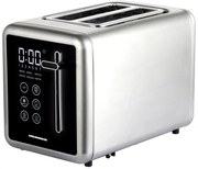 Heinner HTP-DD900BKSS Φρυγανιέρα 2 θέσεων 900W με Λειτουργία Ξεπαγώματος,  Inox