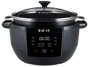 Slow Cooker Instant Pot Superior 140612801, 800W, 7,1l, Έως 10 μερίδες, 4 προγράμματα, Keep warm, Μαύρο