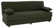 Καναπές - Κρεβάτι Andri 3θέσιος Σκούρο Λαδί 180x72x77 εκ. 180x72x77 εκ.