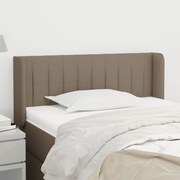 vidaXL Κεφαλάρι με Πτερύγια Taupe 93x16x78/88 εκ. Υφασμάτινο