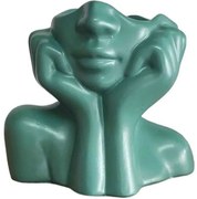 Βάζο Lady 963DNL1135 19x11x16cm Sea Green Aberto Design Κεραμικό