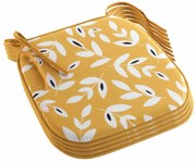Μαξιλάρια Καρέκλας (Σετ 4τμχ) L-C Bellys Yellow 1723396