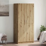 Ντουλάπα Τεχνίτης Δρυς 90x52x200 εκ Επεξεργασμένο Ξύλο 855885