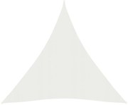 vidaXL Πανί Σκίασης Λευκό 4 x 5 x 5 μ. από HDPE 160 γρ./μ²
