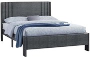 Κρεβάτι Credence (Για Στρώμα 160x200cm) HM685.01 170x217x116cm Grey Διπλό