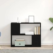vidaXL Κέντρο ψυχαγωγίας Μαύρο 80 x 24 x 63 cm Επεξεργασμένο ξύλο