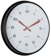 Ρολόι Τοίχου Modern Factory KA6056BK Φ30cm Black Karlsson Πολυπροπυλένιο