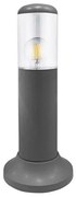 Κολωνάκι Κήπου Φ9 Ε27 IP54 H40 Lumen-9-40931-Ανθρακί 9-40931