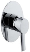 Μίκτης Μπαταρίας Ντους 1 Εξόδου Sinar FA34163C Chrome Karag Ορείχαλκος