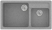 Sanitec Classic 317 Granite Grey Νεροχύτης