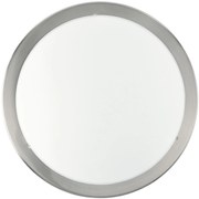 Φωτιστικό Οροφής Planet 82941 White-Silver Eglo Μέταλλο,Γυαλί