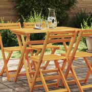 vidaXL Τραπέζι Κήπου Καφέ 90 x 55 x 75 εκ. Μασίφ ξύλο ακακίας