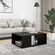 Τραπεζάκι Σαλονιού Μαύρο 90 x 67 x 33 εκ. Επεξεργασμένο Ξύλο 806904
