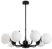 Φωτιστικό Οροφής Antler 521SHN3498 Φ74x70cm 7xE14 40W Black Opviq