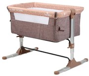 Λίκνο - Παρκοκρέβατο Sleep & Care με αεριζόμενο στρωματάκι Beige Elephant 10080431903 Lorelli