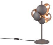 Φωτιστικό Επιτραπέζιο Trio Lighting BUBBLE 517400342 Ανθρακί (Anthracite)