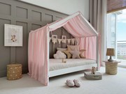 Κουρτίνα Οροφής House Bed Light Pink Luletto