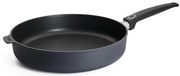 Σωτέζα Αντικολλητική Diamond Lite 732DPS 32cm Black Woll 32cm Αλουμίνιο