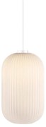 Φωτιστικό Οροφής Κρεμαστό Milford 20 46573001 E27 40W 20x33,5cm Opal White Nordlux