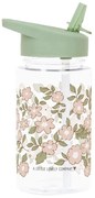 Παγούρι 450ml Με Καλαμάκι Α Little Lovely Company Blossom Sage DBBLSA45